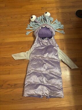 The Disney Store Official Monsters Inc Boo Children’s Costume Halloween Size XXS
